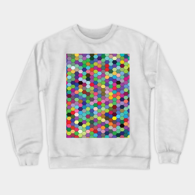 BACKGROUND 6 Pop Art Crewneck Sweatshirt by BruceALMIGHTY Baker